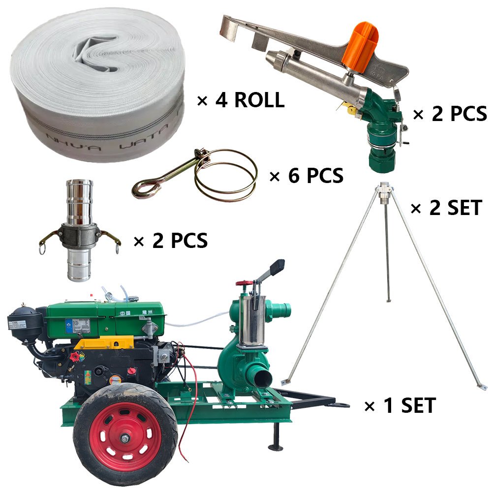 崇明大田规模化春灌优选灌溉套装